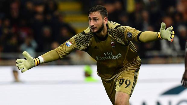 Milan Donnarumma Affetto Europa League E