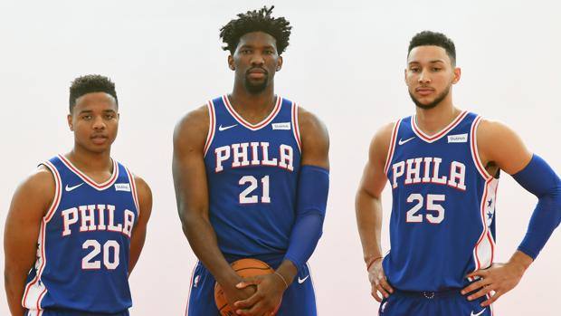 Risultati immagini per phila saric embiid fultz simmons