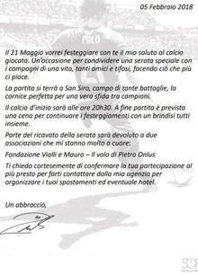 Pirlo, il 21 maggio la partita di addio e nel