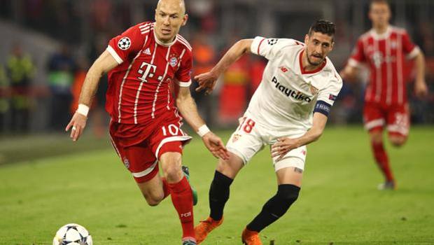 Robben in semifinale di Champions, Escudero a casa. Getty Images