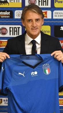 Roberto Mancini. Ansa