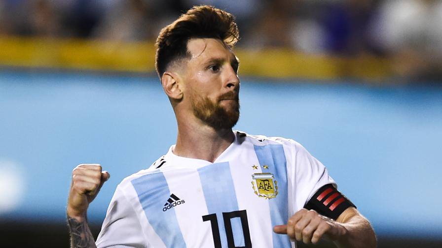 Rumbo a Rusia 2018: Argentina-Haití 4-0, Messi