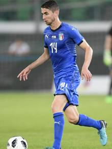 Jorginho, 26 anni, centrocampista del Napoli e della Nazionale. Ap Jorginho, 26 anni, centrocampista del Napoli e della Nazionale. Ap