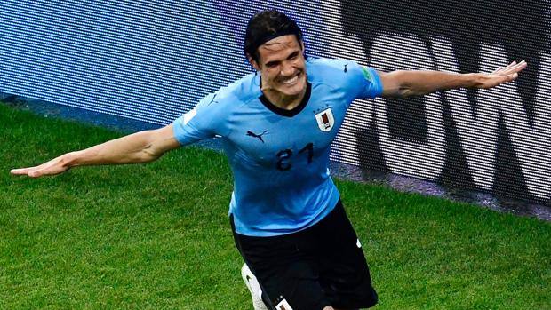 Cavani esulta dopo il gol. Afp Cavani esulta dopo il gol. Afp