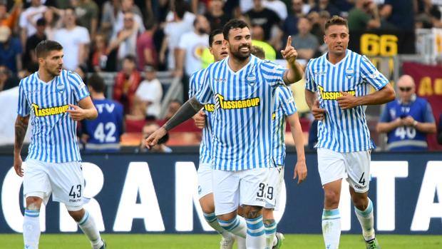 Andrea Petagna, attaccante della Spal. Afp Andrea Petagna, attaccante della Spal. Afp