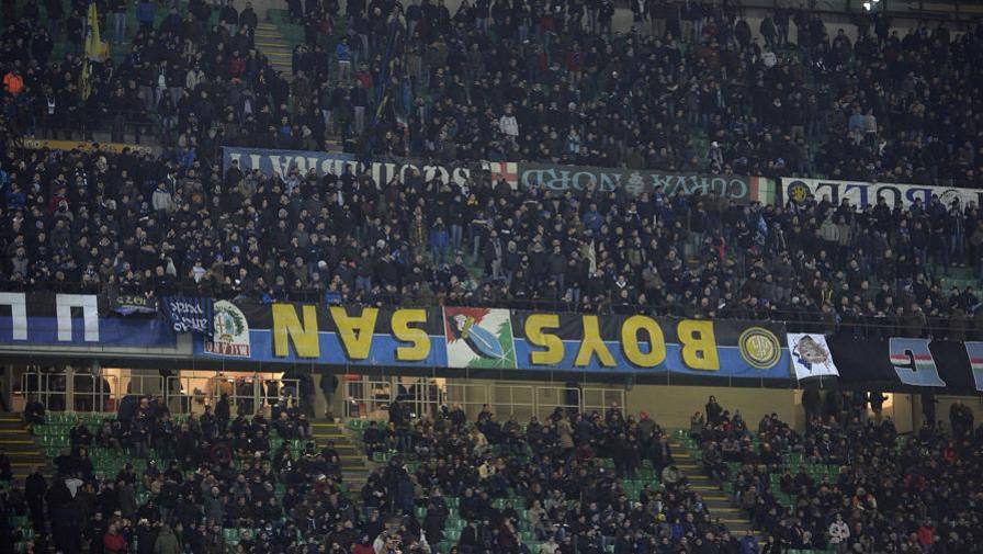 Milan-Inter, Salvini 'sblocca' la coreografia della curva nord