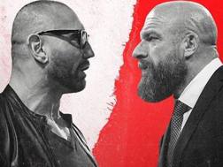 Triple H e Batista, protagonisti di Wrestemania