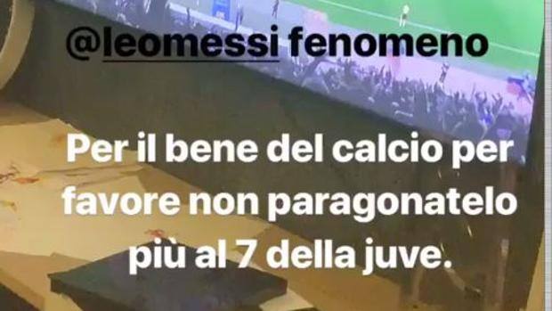 Il post su Instagram di Mario Balotelli Il post su Instagram di Mario Balotelli