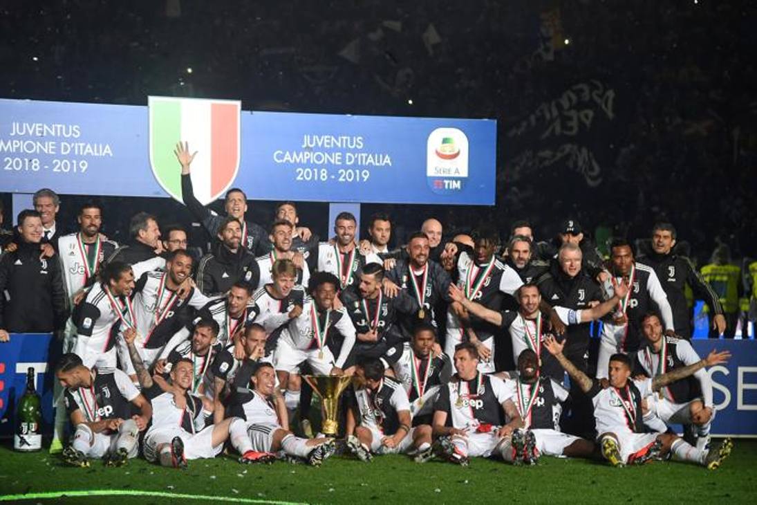  La Juventus è campione d'Italia. Lapresse  