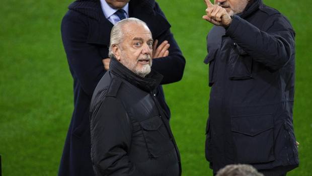 Aurelio De Laurentiis, proprietario del Napoli. Epa 