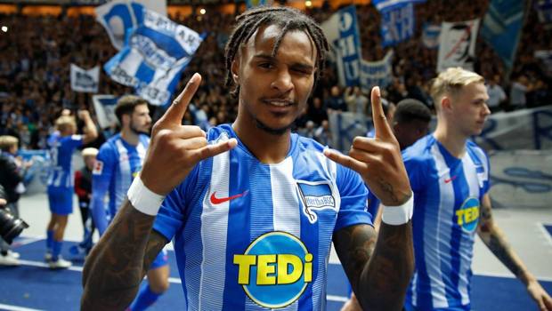 Valentino Lazaro, 23 anni, esterno dell'Hertha. Afp 