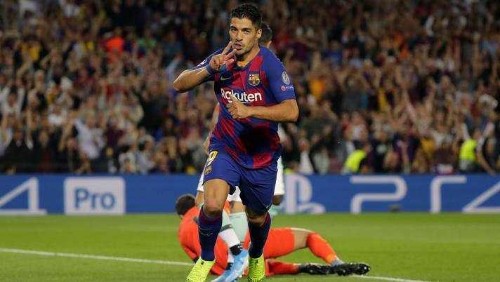 Luis Suárez, 32 anni, autore di una doppietta. Ap Luis Suárez, 32 anni, autore di una doppietta. Ap