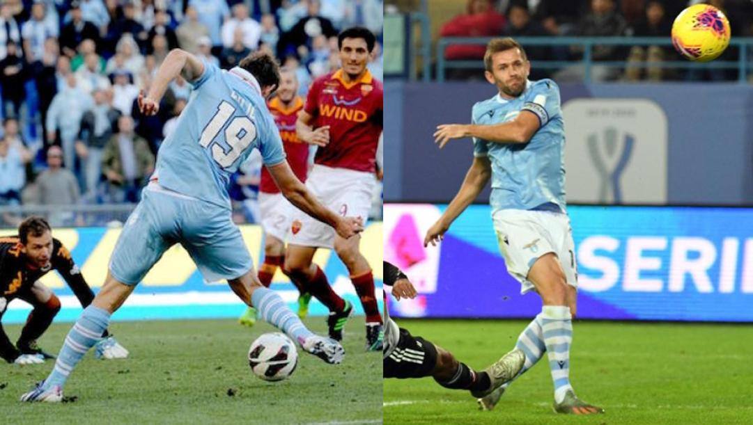 Lulic contro la Roma e la Juve, sempre in gol. Getty 