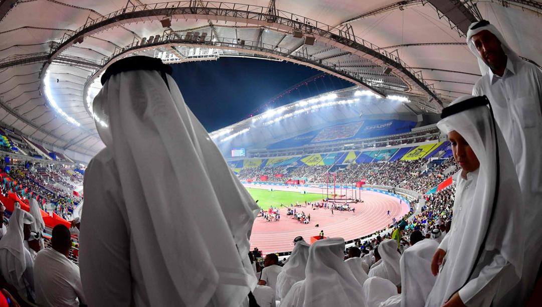 Il Khalifa International Stadium di Doha. Afp 