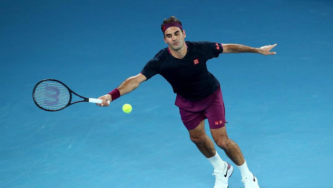 Roger Federer, 38 anni, ha vinto 20 prove del Grande Slam, record assoluto. Getty 