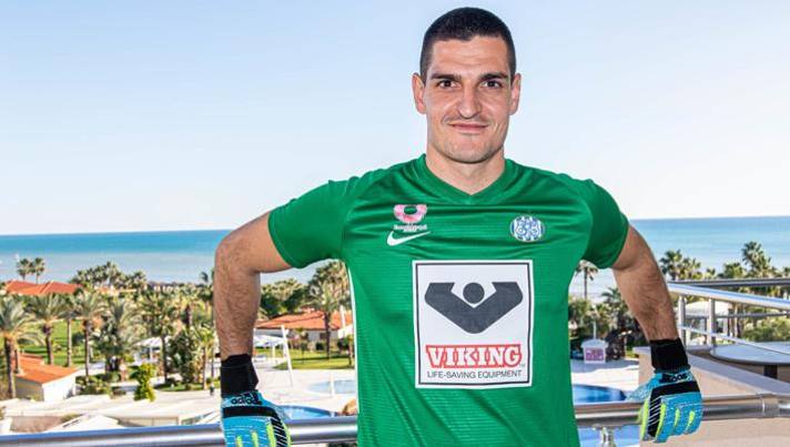 Vito Mannone, 31 anni, nuovo acquisto dell'Esbjerg 