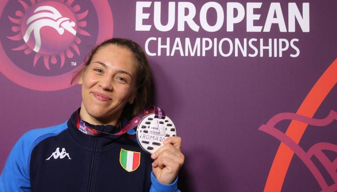 Dalma Caneva, vice campionessa europea nei -68 kg  
