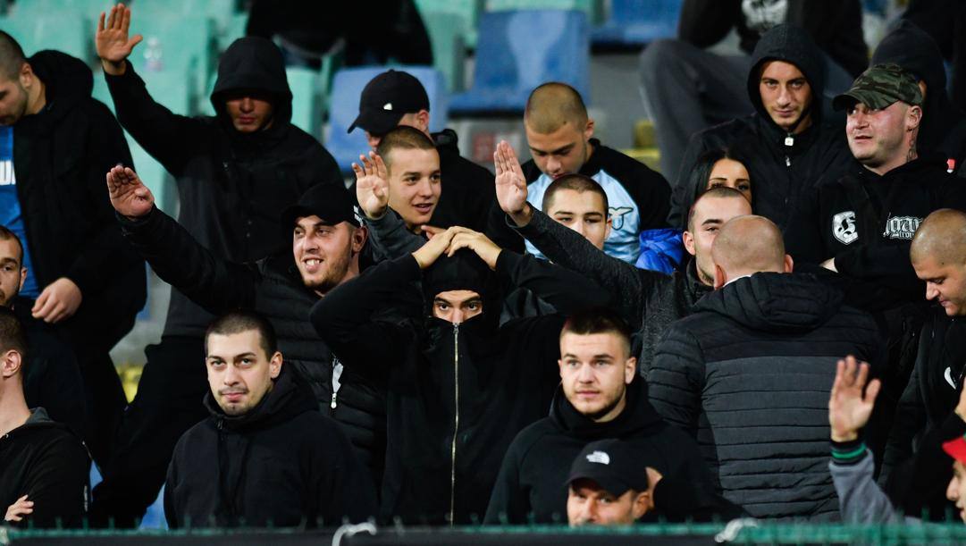 I comportamenti dei tifosi locali durante Bulgaria-Inghilterra dello scorso ottobre sono finiti nel mirino dell'Uefa. AFP 