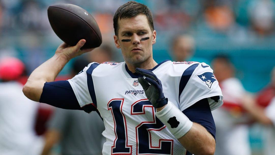Tom Brady, 42 anni, 20 stagioni con i Patriots. Afp 