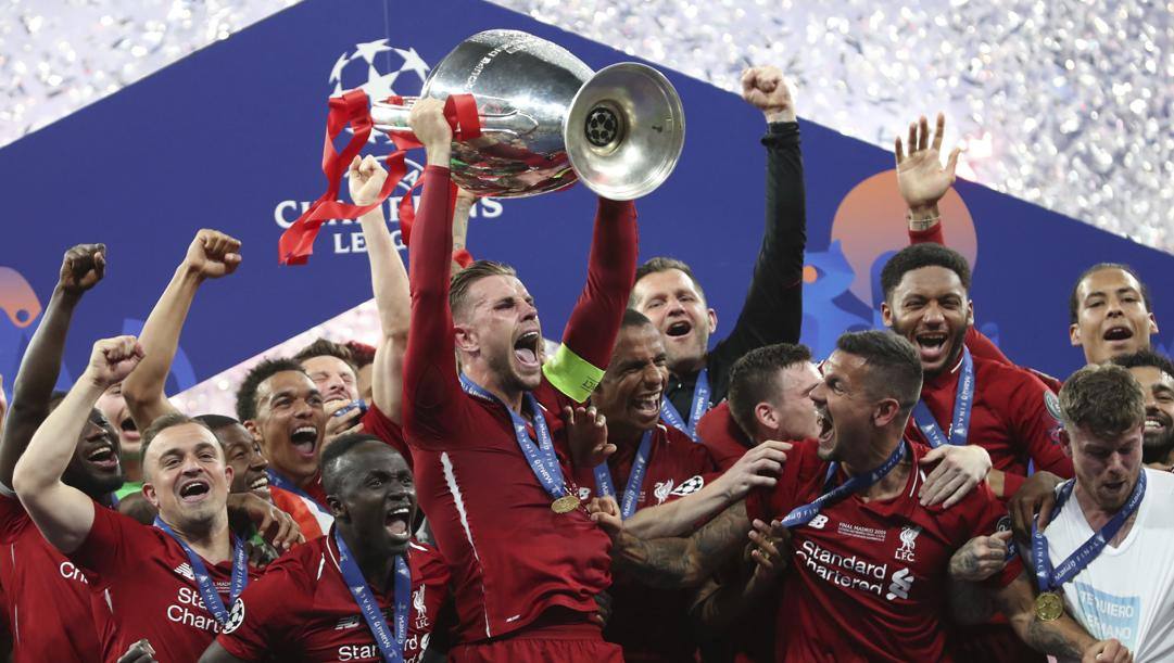 Il Liverpool campione d'Europa 2019. Ap 