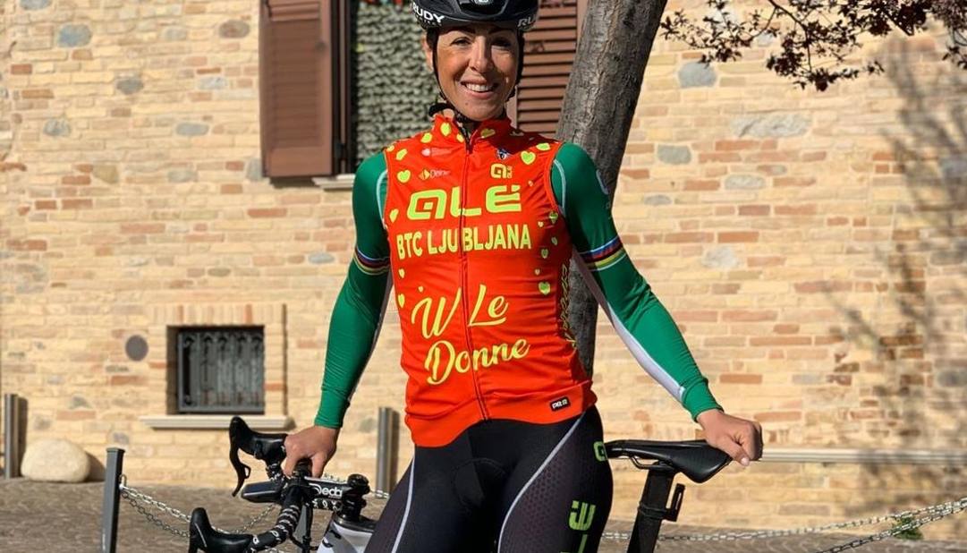 Marta Bastianelli, 32 anni, campionessa del mondo 2007, prima al Fiandre e campionessa italiana nel 2019  