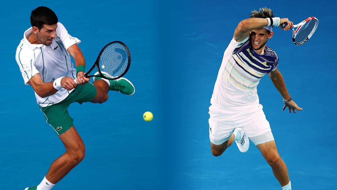 Djokovic e Nadal 