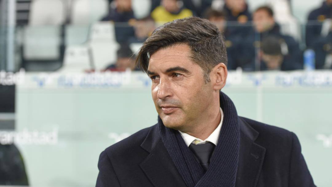Paulo Fonseca, allenatore della Roma. Lapresse 