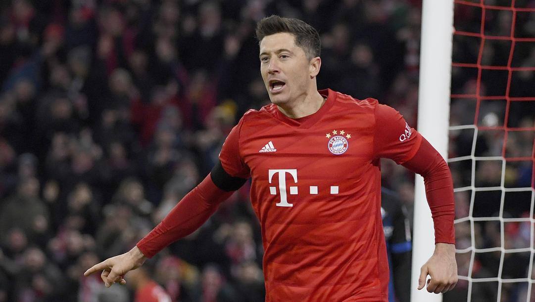 Robert Lewandowski, 31 anni, del Bayern. Ap 