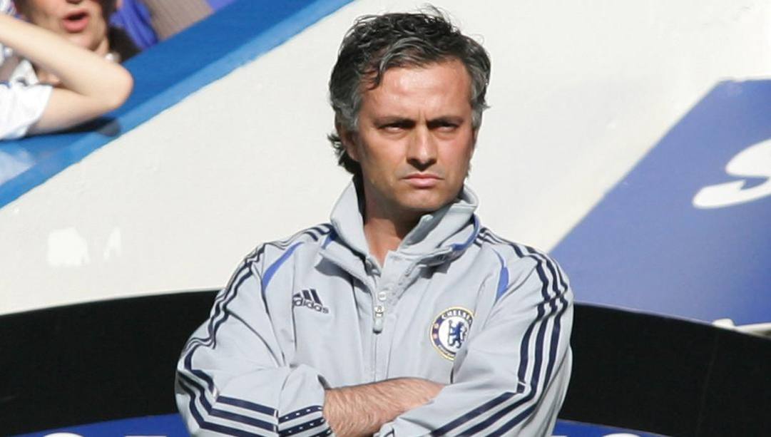 Mourinho ai tempi del Chelsea. Ap 