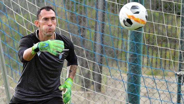 Silvio Proto, portiere belga della Lazio. Getty 