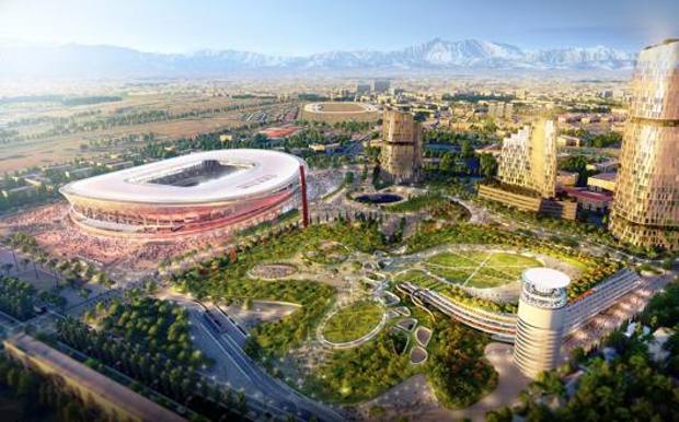 Il progetto del nuovo San Siro dello studio Manica-Sportium 