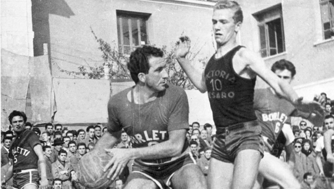 Cesare Rubini contro Sandro Riminucci negli anni 50 