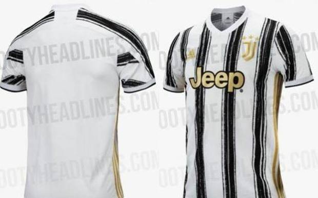 La nuova maglia della Juventus.  