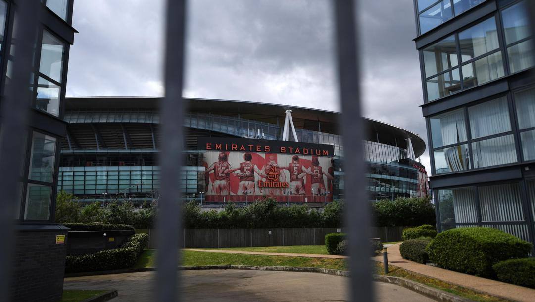 L'Emirates Stadium, casa dell'Arsenal. Epa 