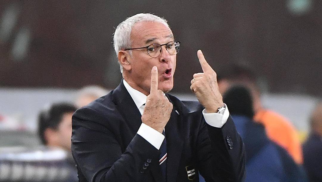 Claudio Ranieri, 68 anni, allenatore della Sampdoria ANSA 