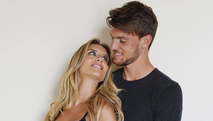 Michela Persico e lo juventino Daniele Rugani. Foto Luca Messy 