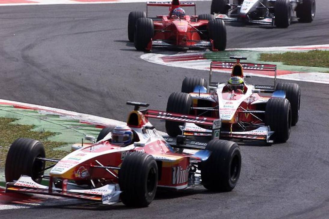  Zanardi nel Gp di Monza del '99 alla guida della Williams. Amaduzzi  