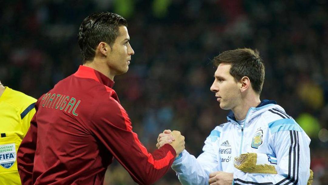 Cristiano Ronaldo e Leo Messi 