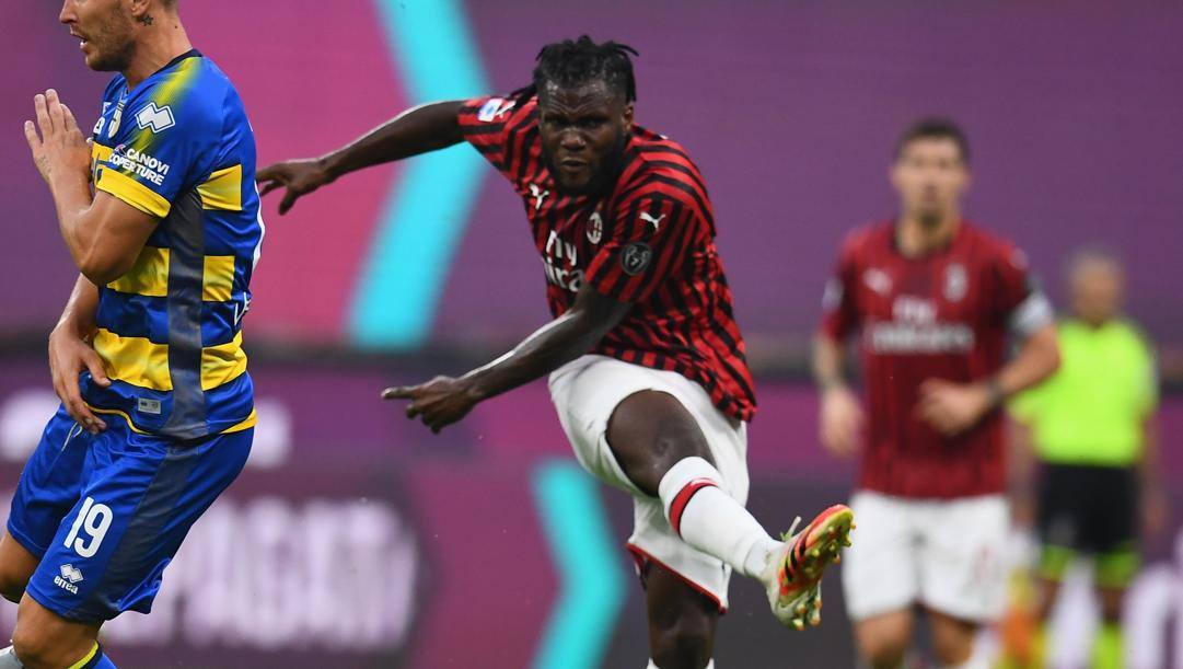 Il gol di Kessie al Parma. Getty