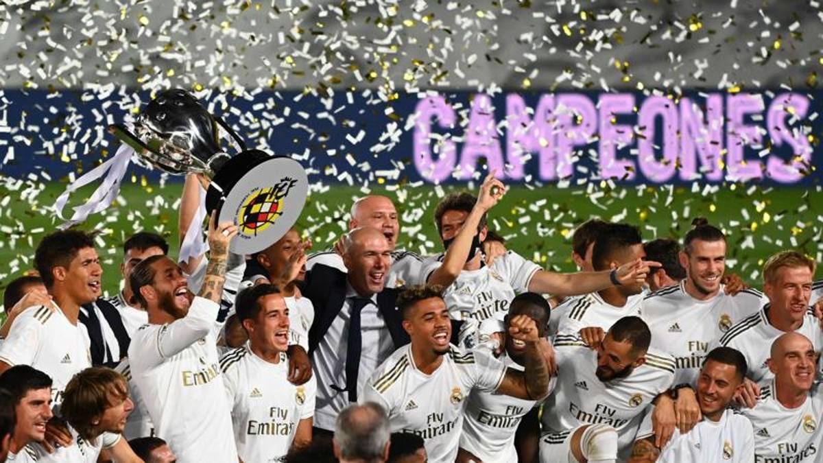 Liga, il Real Madrid è campione