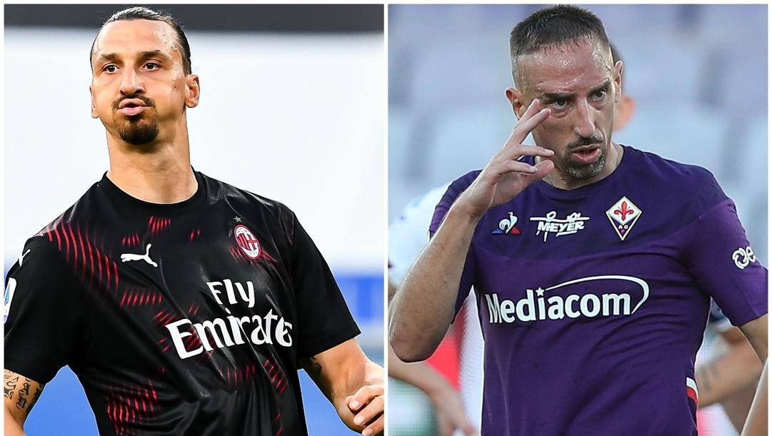 Ibrahimovic e Ribery.