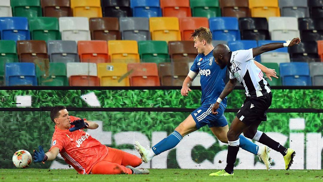 Il gol di Seko Fofana contro la Juventus. Getty 
