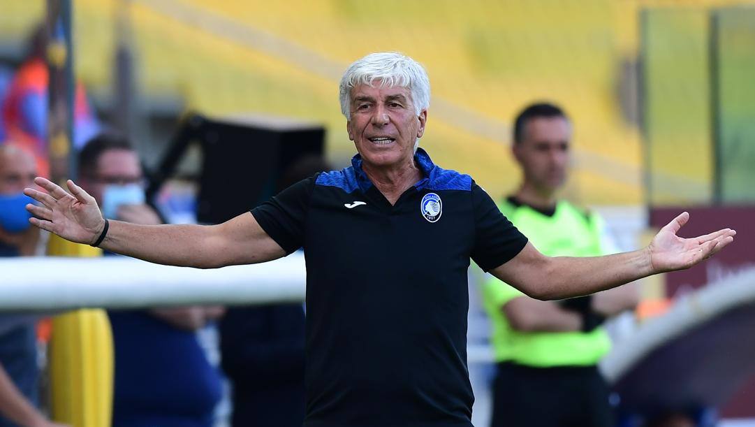 Gian Piero Gasperini, 62 anni, tecnico dell'Atalanta. Lapresse 