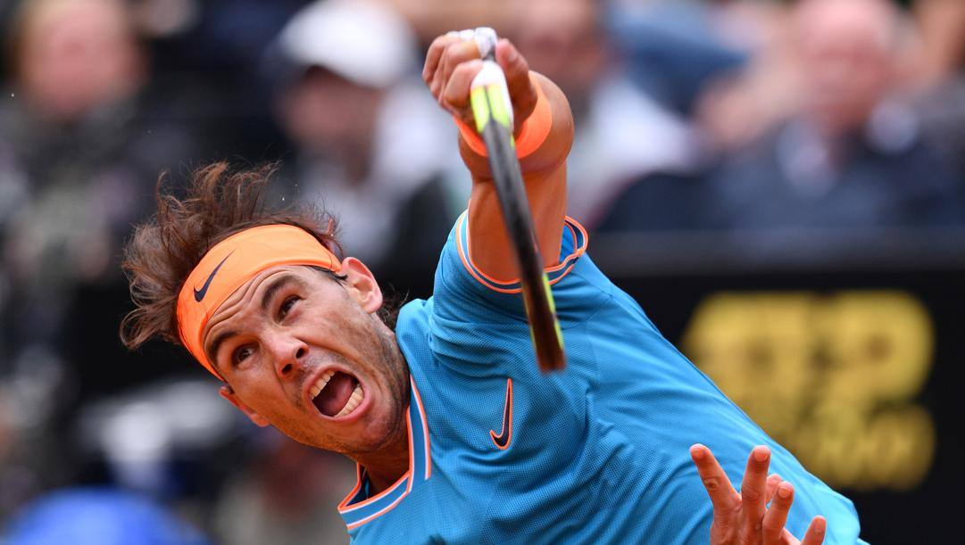 Rafael Nadal vincitore a Roma nel 2019 LAPRESSE 