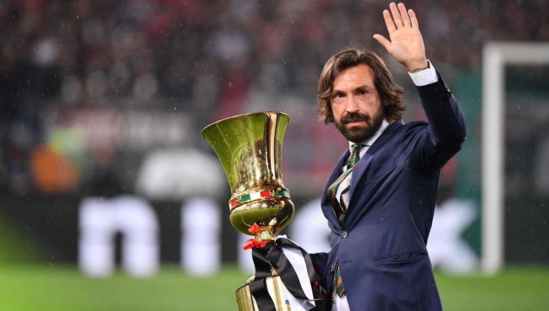 Andrea Pirlo, 42 anni, nuovo allenatore della Juventus. Lapresse 