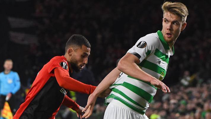 Kristoffer Ajer, 22 anni, difensore del Celtic. Afp