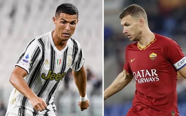 Cristiano Ronaldo sfiderà Edin Dzeko.