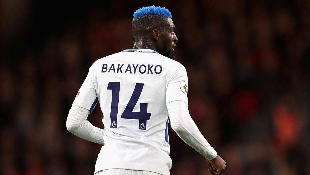 Bakayoko con la maglia del Chelsea. GETTY 