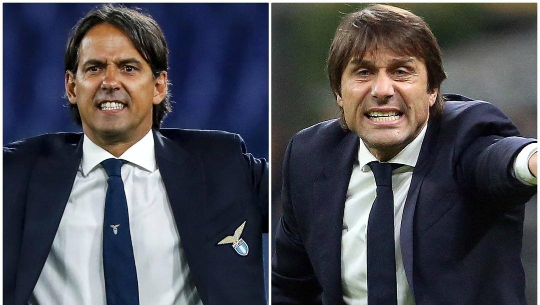 Simone Inzaghi e Antonio Conte.