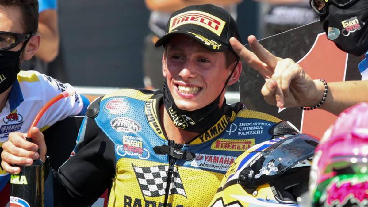 Andrea Locatelli nel team Yamaha ufficiale nel 2021